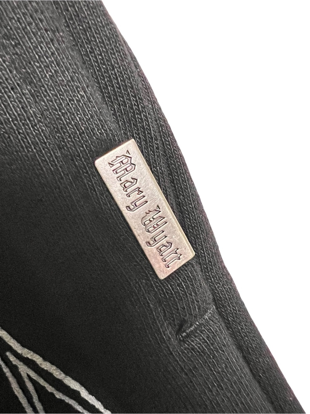 New Mary Wyatt Black Midnight Tribal Metal Sweatpants XL - Picture 7 of 11